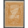 AUSTRALIA / TAS - 1911 4d brown-ochre Russell Falls, perf. 11, crown A watermark, MH – SG # 247c