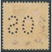 AUSTRALIA / VIC - 1911 5/- scarlet/blue QV, crown A watermark, perf. OS, CTO – SG # 430a