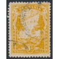 AUSTRALIA / TAS - 1912 4d orange-yellow Russell Falls, perf. 11, crown A watermark, used – SG # 247da