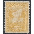 AUSTRALIA / TAS - 1912 4d orange-yellow Russell Falls, perf. 11, crown A watermark, MH – SG # 247da