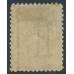 AUSTRALIA / TAS - 1880 5/- sage-green St. George postal fiscal, perf. 12, MH – SG # F15