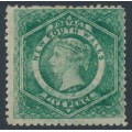 AUSTRALIA / NSW - 1866 5d sea-green Diadem, perf. 13:13, ‘5’ watermark, used – SG # 162