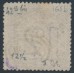 AUSTRALIA / NSW - 1866 6d purple Diadem, perf. 13:13, '12' watermark, used – SG # 165b