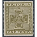 AUSTRALIA / VIC - 1900 1d (1/-) olive-brown Anglo-Boer War Patriotic Fund, MH – SG # 374