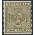 AUSTRALIA / VIC - 1900 1d (1/-) brown Anglo-Boer War Patriotic Fund, MH – SG # 374