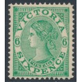 AUSTRALIA / VIC - 1901 6d emerald QV, perf. 12½, V crown watermark, MH – SG # 392