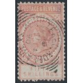 AUSTRALIA / SA - 1886 50/- dull pink Long Tom, postally used – SG # 201