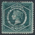AUSTRALIA / NSW - 1903 5d green Diadem, p.11:11, sideways watermark, used – SG # 329ba