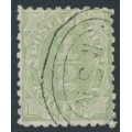 AUSTRALIA / NSW - 1892 1d green Postage Due, perf. 10:10, used – SG # D1