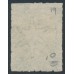 AUSTRALIA / SA - 1861 1d yellow-green QV, large star watermark, rouletted, used – SG # 19