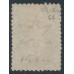 AUSTRALIA / SA - 1868 1d dark green QV, perf. 11½:12½, used – SG # 64