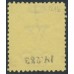 AUSTRALIA / WA - 1906 2/- orange on yellow QV, perf. 12½, used – SG # 124b