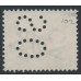 AUSTRALIA / WA - 1890 1/- olive-green Swan, crown CA watermark, perf. OS, used – SG # 102