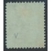 AUSTRALIA / VIC - 1890 2/- olive on green QV, V crown watermark, MH – SG # 303
