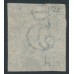 AUSTRALIA / NSW - 1856 2d blue Diadem, imperf., ‘5’ watermark, used – SG # 112c