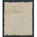 AUSTRALIA / QLD - 1887 2/- pale brown QV sideface, perf. 12:12, MH – SG # 182
