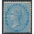 INDIA - 1865 ½a blue Queen Victoria, elephant watermark, MH – SG # 54