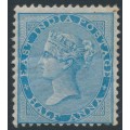 INDIA - 1865 ½a blue QV, elephant watermark, MH – SG # 54