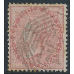 INDIA - 1860 2a dull pink QV, B172 cancel (= Singapore), used – SG # 41 / Z72