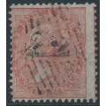 INDIA - 1860 2a dull pink QV, white paper, no watermark, used – SG # 41