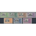 INDIA - 1935 ½a to 8a KGV Silver Jubilee set of 7, MH – SG # 240-246