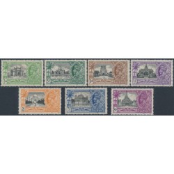 INDIA - 1935 ½a to 8a KGV Silver Jubilee set of 7, MH – SG # 240-246