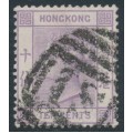 HONG KONG - 1882 10c mauve QV, crown CA watermark, Shanghai cancel – SG # 36 / Z799