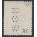 HONG KONG - 1882 10c dull mauve QV, crown CA watermark, private perfin, MNG – SG # 36