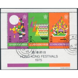 HONG KONG - 1975 Hong Kong Festivals M/S, used – SG # MS334