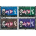 HONG KONG - 1966 10c to $2 Churchill set of 4, used – SG # 218-221