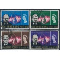 HONG KONG - 1966 10c to $2 Churchill set of 4, used – SG # 218-221