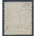 CEYLON - 1885 10c on 24c brown-purple QV, perf. 14:14, crown CA watermark, used – SG # 188