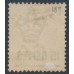CEYLON - 1885 15c on 16c orange-yellow QV, perf. 14:14, crown CA watermark, used – SG # 189