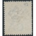 HONG KONG - 1891 7c on 10c green QV, crown CA watermark, used – SG # 43