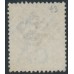 HONG KONG - 1891 7c on 10c green QV, crown CA watermark, used – SG # 43