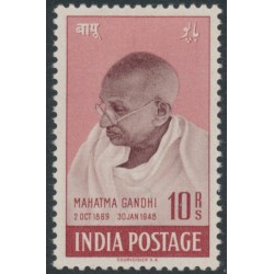 INDIA - 1948 10R purple-brown/lake Mahatma Gandhi, MH – SG # 308