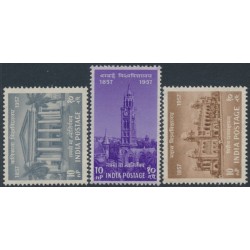 INDIA - 1957 Centenary of Indian Universities set of 3, MNH – SG # 392-394