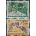 INDIA - 1970 Philatelic Exhibition set of 2, used – SG # 628-629