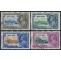 HONG KONG - 1935 3c to 20c KGV Jubilee set of 4, used – SG # 133-136