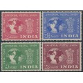 INDIA - 1949 9p to 12a UPU Anniversary set of 4, MH – SG # 325-328