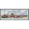 INDIA - 1991 5Rp & 6.50Rp Anniversary of New Delhi pair, MNH – SG # 1456a