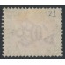 FEDERATED MALAY STATES - 1900 20c mauve/black Tiger, single watermark, used – SG # 21