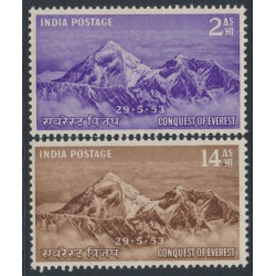 INDIA - 1953 Conquest of Everest set of 2, MNH – SG # 344-345