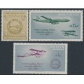 INDIA - 1961 Anniversary of the First Airmail set of 3, MNH – SG # 434-436