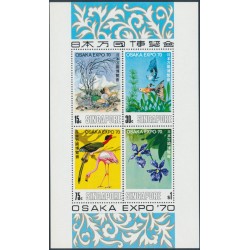 SINGAPORE - 1970 Expo ’70 Osaka, Japan M/S, MNH – SG # MS132