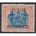 NORTH BORNEO - 1901 24c blue/lake Coat of Arms, o/p British Protectorate, MH – SG # 138