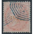 INDIA - 1860 2a dull pink QV, white paper, no watermark, used – SG # 41