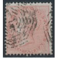 INDIA - 1860 2a dull pink QV, white paper, no watermark, used – SG # 41