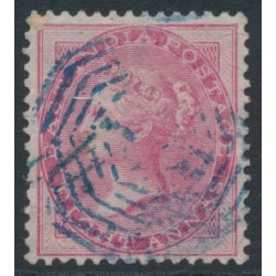 INDIA - 1856 8a carmine QV, white paper, no watermark, used – SG # 48