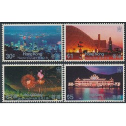 HONG KONG - 1983 The City at Night set of 4, MNH – SG # 442-445